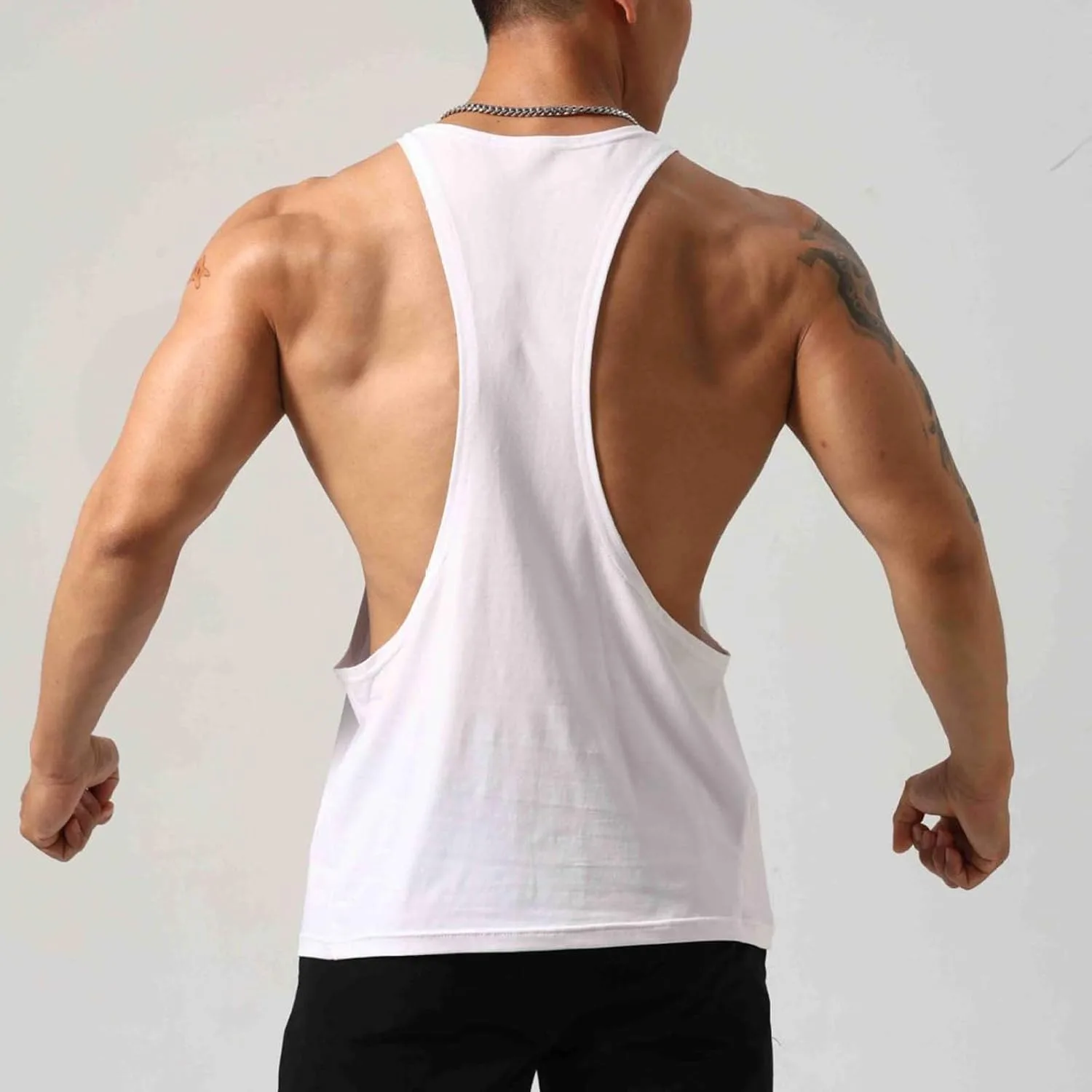 Мужская майка для тренировок quick dry moisture wicking — фото 2