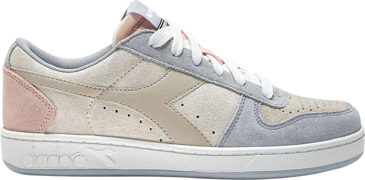 Кроссовки Wmns Magic Basket Low Suede 'Arctic Ice Whisper White', серый