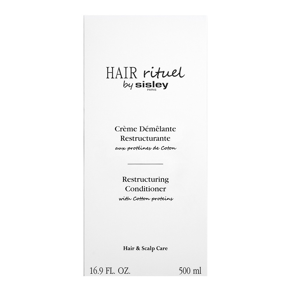 Кондиционер для волос crème démêlante restructurante aux protéines de coton Hair Rituel By Sisley, объем 500 мл — фото 3