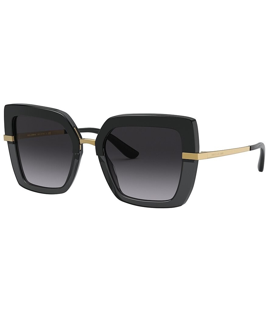 

Dolce & Gabbana Женские квадратные солнцезащитные очки Dg4373 52 мм, черный
