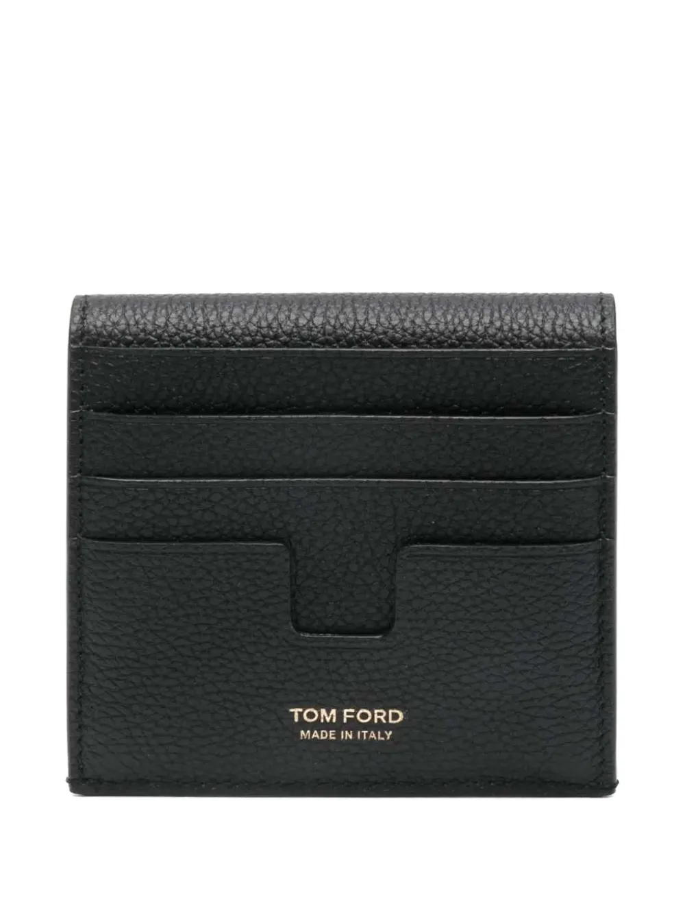 Кошелек на кнопке с логотипом Tom Ford, черный — фото 2