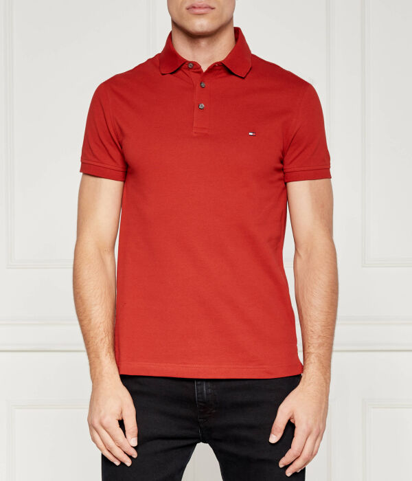 

Рубашка поло Slim fit Tommy Hilfiger, красный