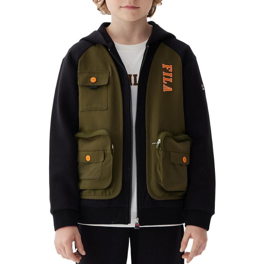 Детская куртка Grade School FILA KIDS, черный — фото 4