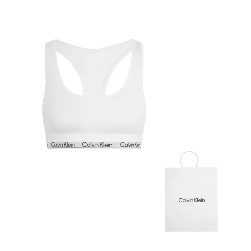 Современный бра Gravity Band для женщин Calvin Klein, белый