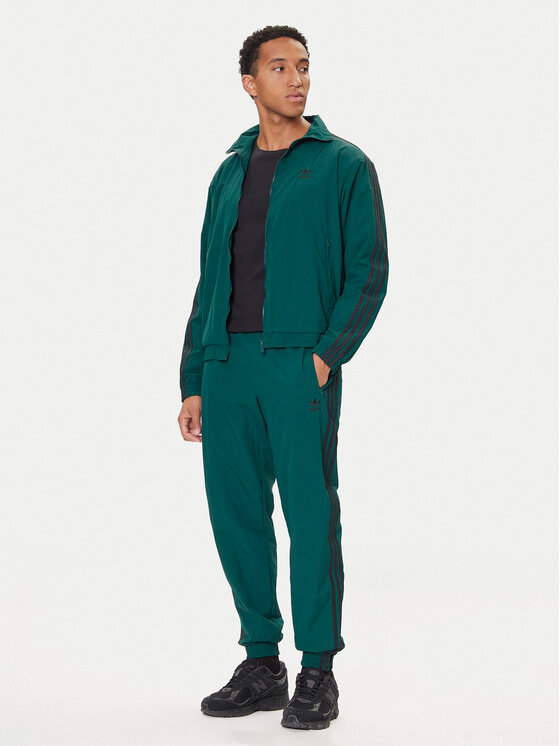 Спортивные брюки regular fit adicolor Woven Firebird JY1335 Adidas, зеленый — фото 2