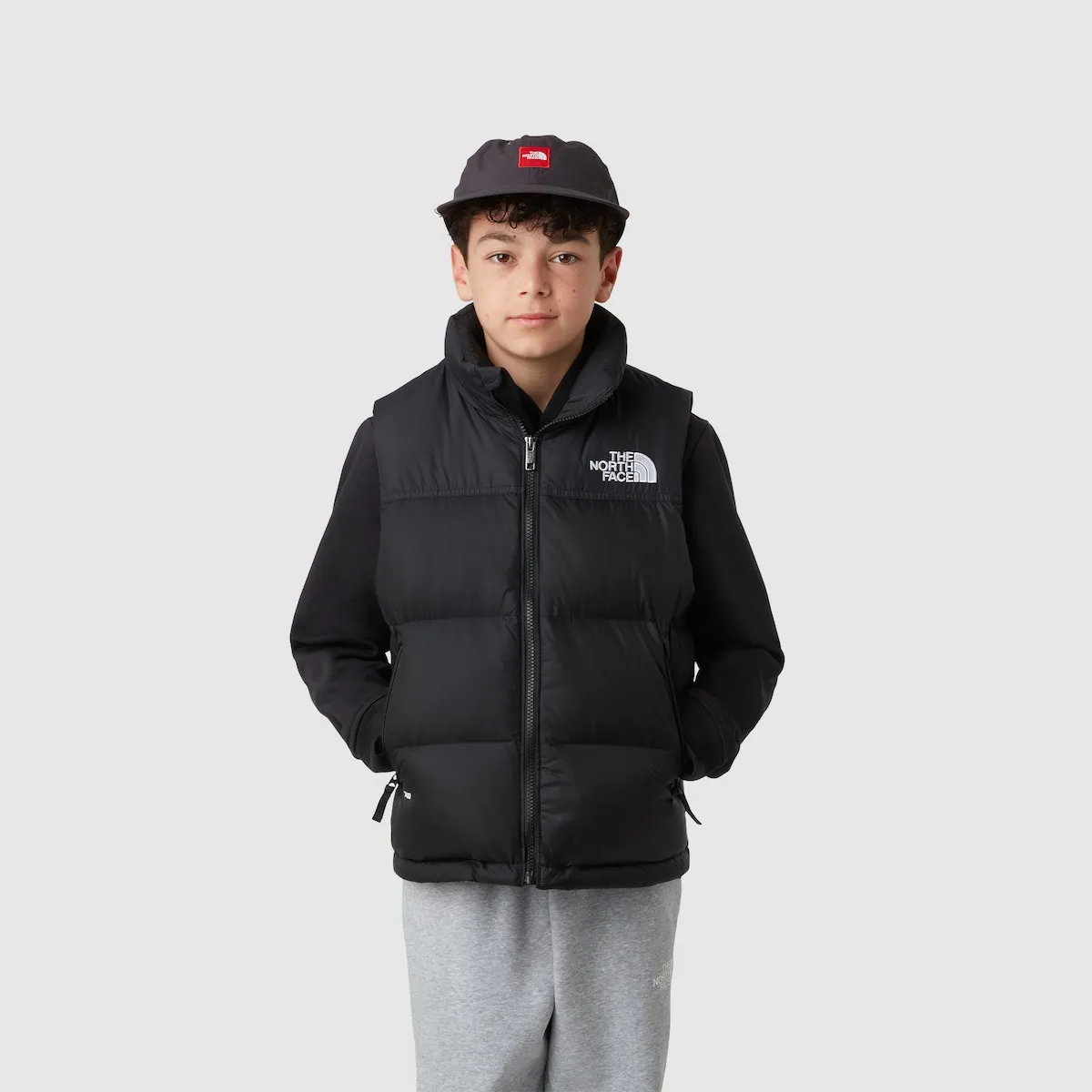 

Куртка Nuptse 1996 для мальчиков The North Face, черный