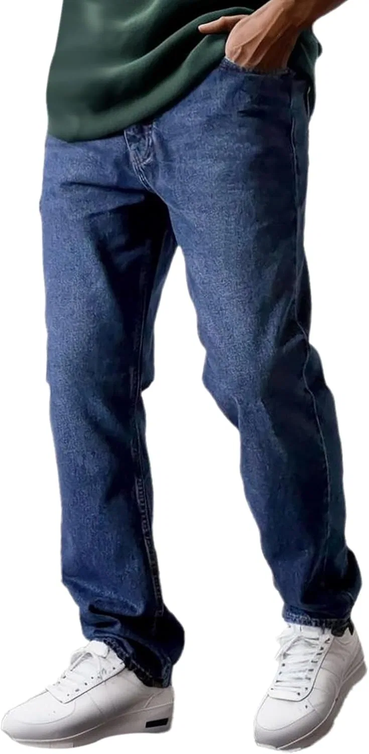 Джинсы свободные Relaxed Fit, Dark Blue