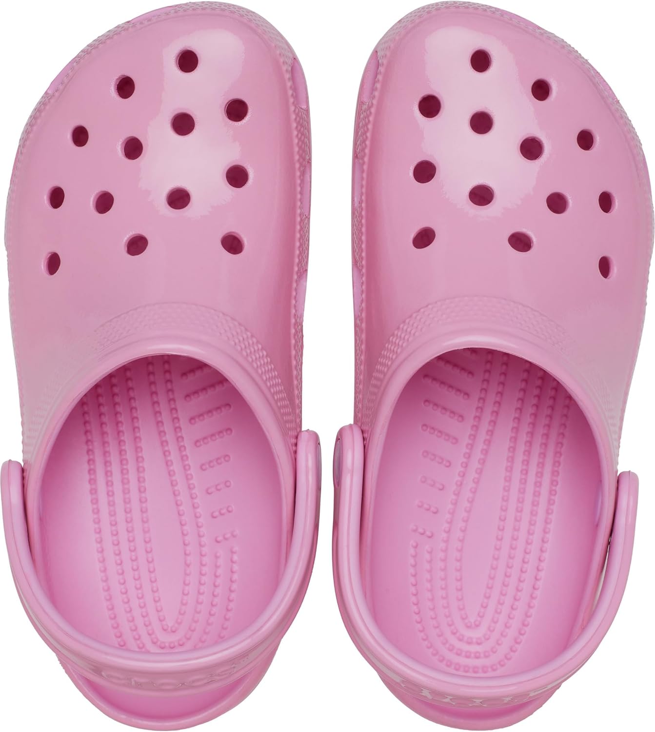 Кроксы для взрослых унисекс Classic High Shine Crocs, розовый — фото 2