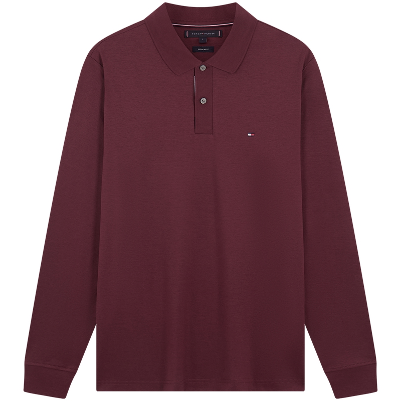 

Мужская поло Tommy Hilfiger, темно-красный