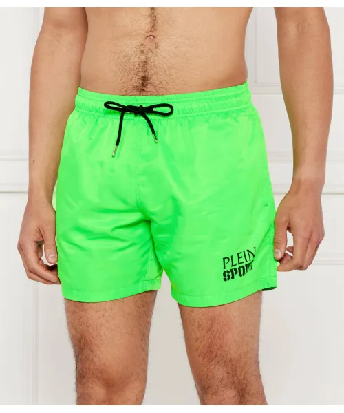 

Пляжные шорты Regular fit Plein Sport, зеленый