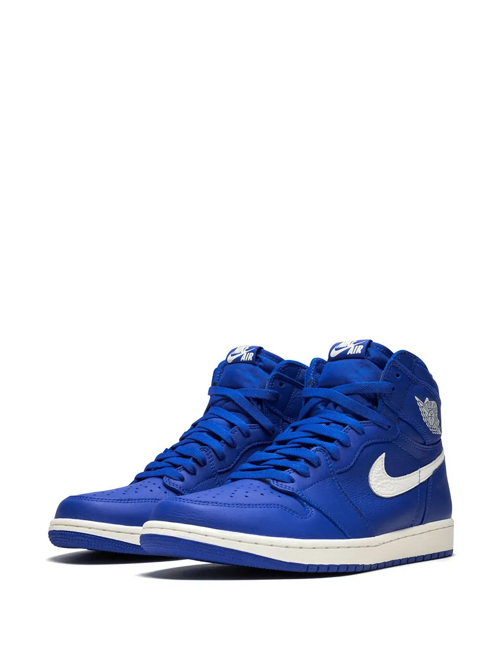 Кроссовки Air  1 Retro High OG Jordan, синий — фото 2
