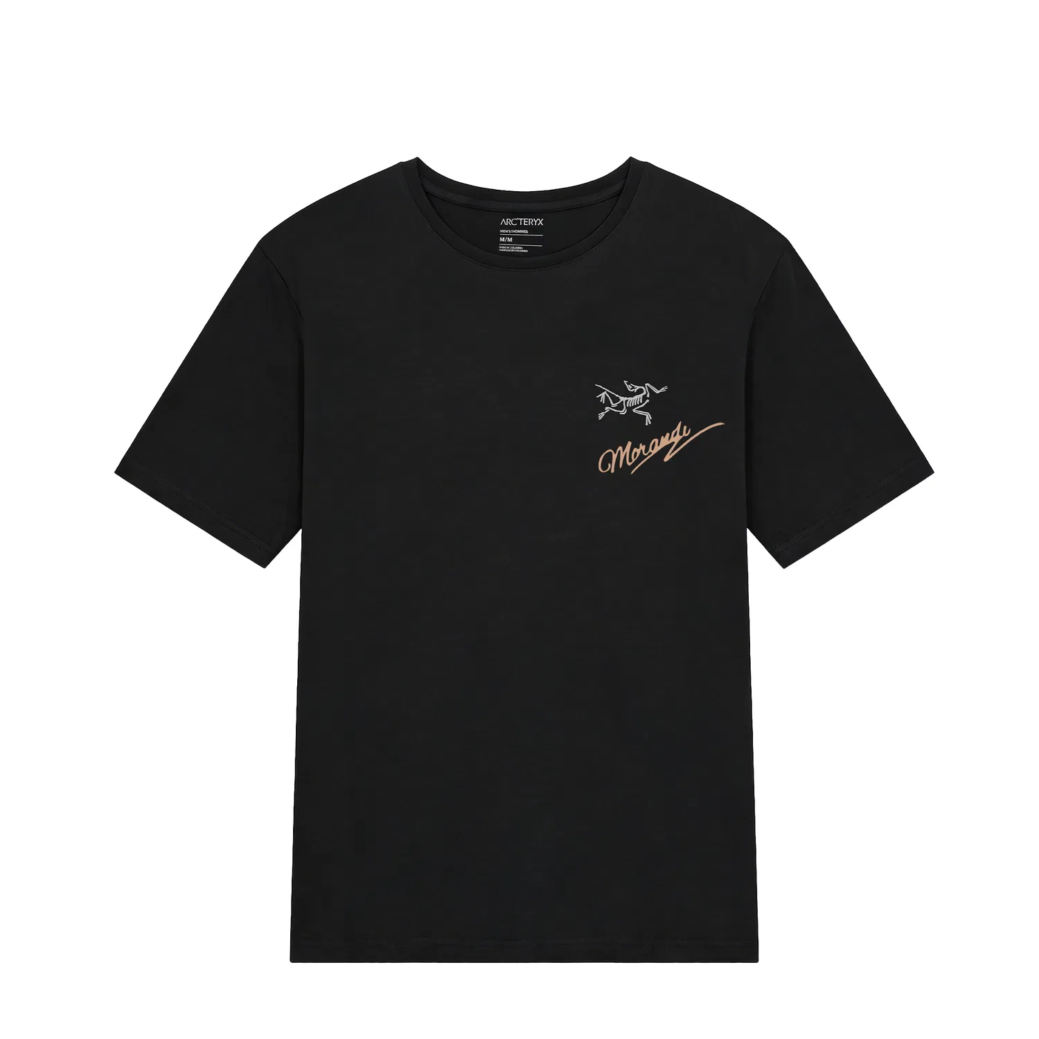 Футболка хлопковая Klagg SL Arcteryx черная — фото 3