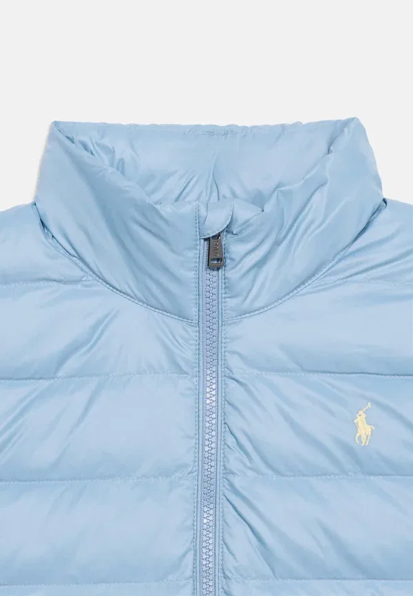 Жилет стеганый тканый Polo Ralph Lauren, кассиди голубой — фото 4