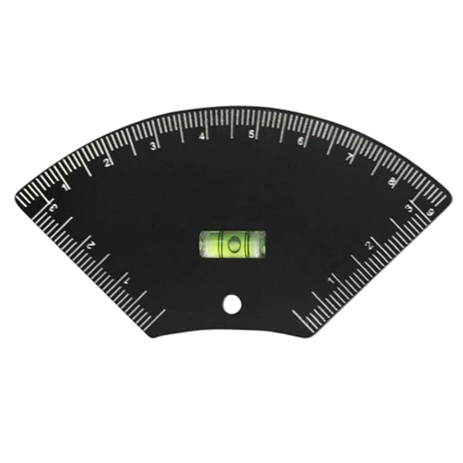 Линейка для бровей с уровнем, мультицвет, No brand, 1 шт., 9x5.2 см