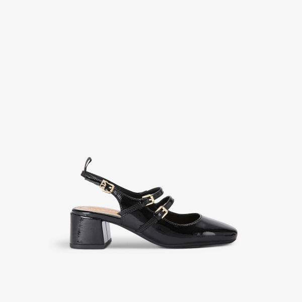 

Туфли Amy на каблуке из искусственной кожи, украшенные пряжками Kg Kurt Geiger, черный