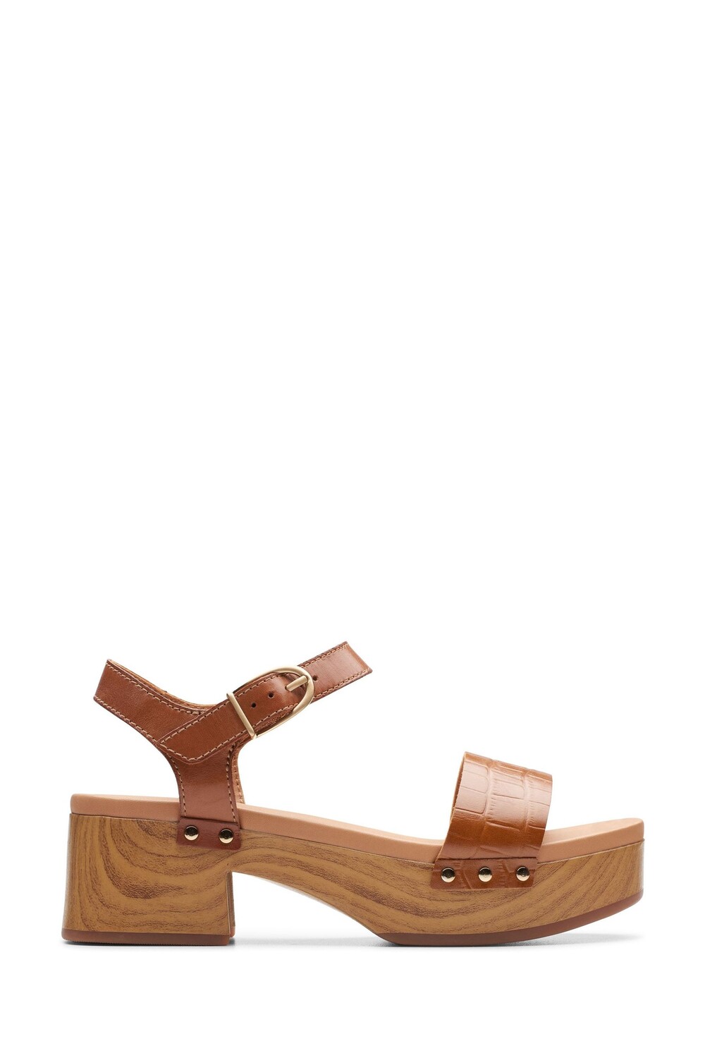

Босоножки Interest Sivanne Bay Clarks, коричневый