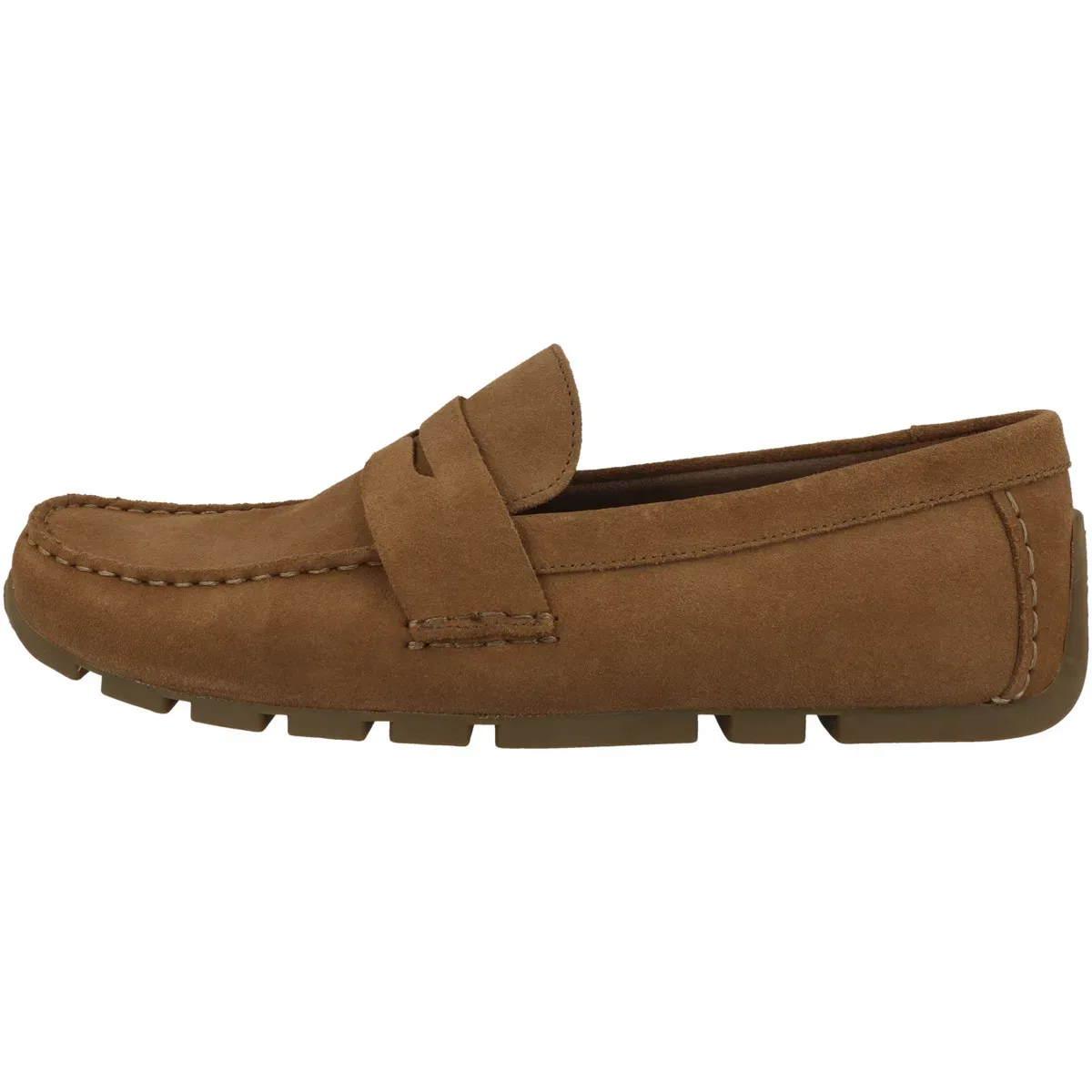 Слиппер Corsley Bar из нубука, Clarks, коричневый