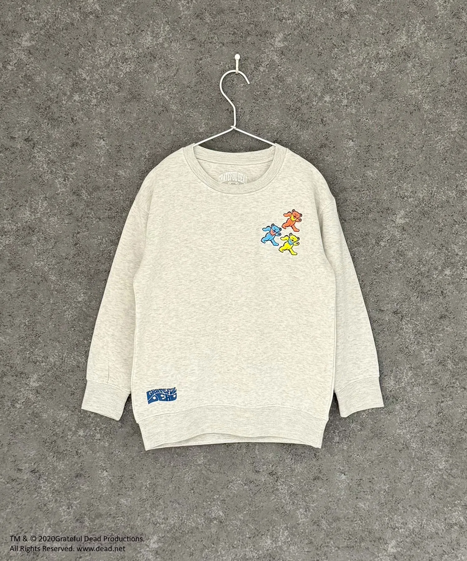 GRATEFUL DEAD Толстовка оверсайз из мягкого флиса с начесом, приятная на ощупь, как хлопок. — фото 2