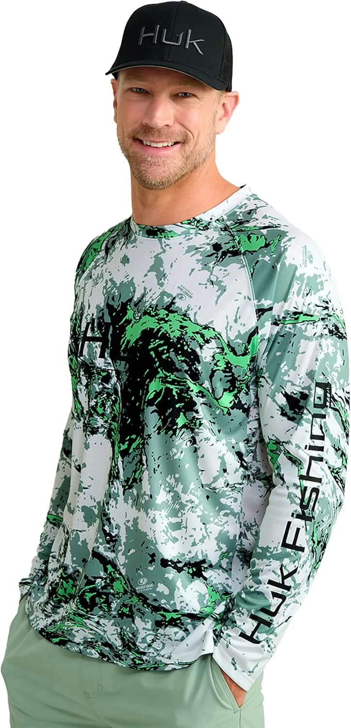 

Футболка HUK Pursuit Pattern с длинным рукавом