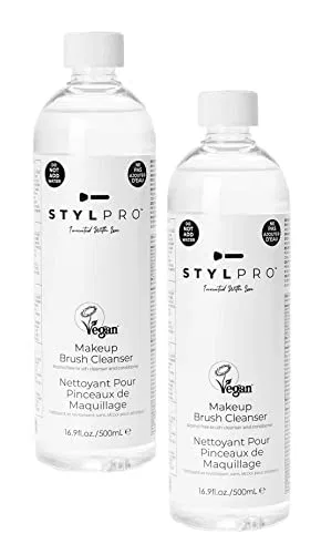 Веганское средство для чистки кистей для макияжа 2 x 500 мл от STYLPRO Stylpro
