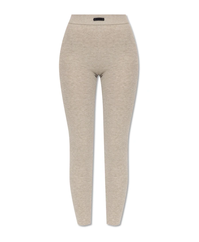 

Вязаные леггинсы Fear Of God, бежевый