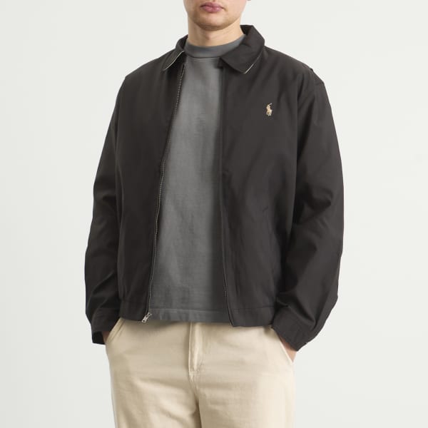 Куртка-Харрингтон Bi-Swing Polo Ralph Lauren, rl черный — фото 2