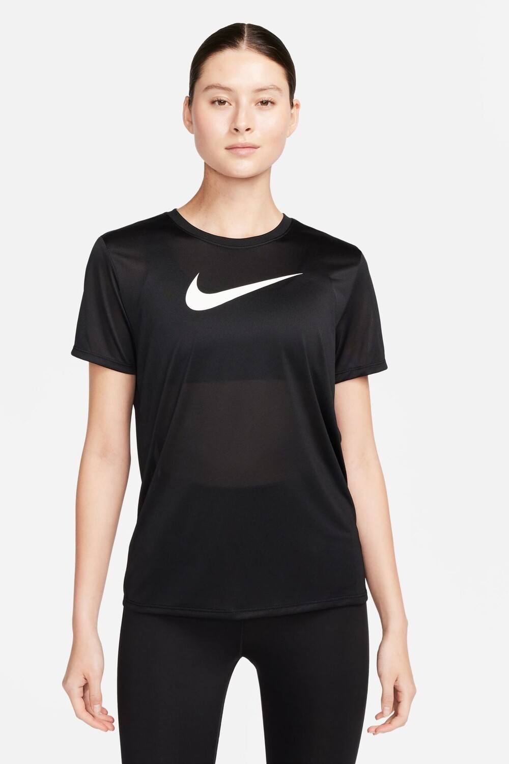 

Футболка с короткими рукавами и графическим логотипом Dri fit Nike, черный