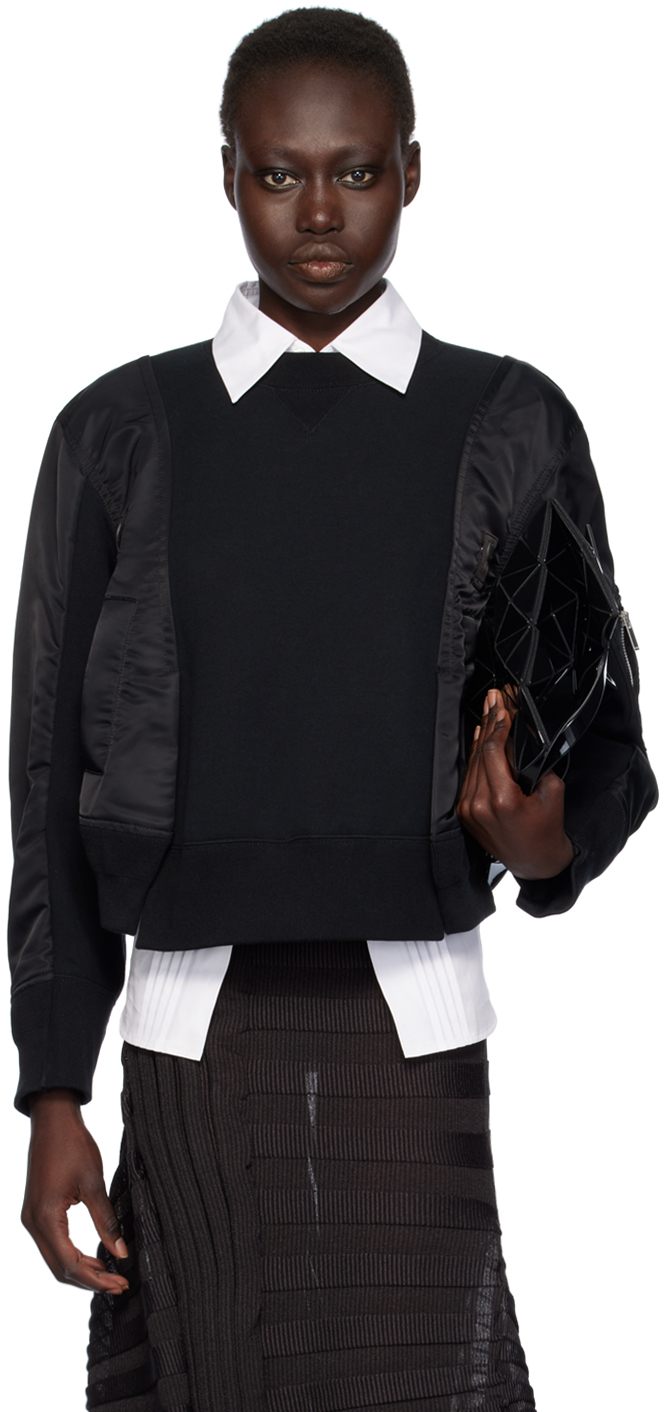 

Толстовка из губчатого свитшота sacai
