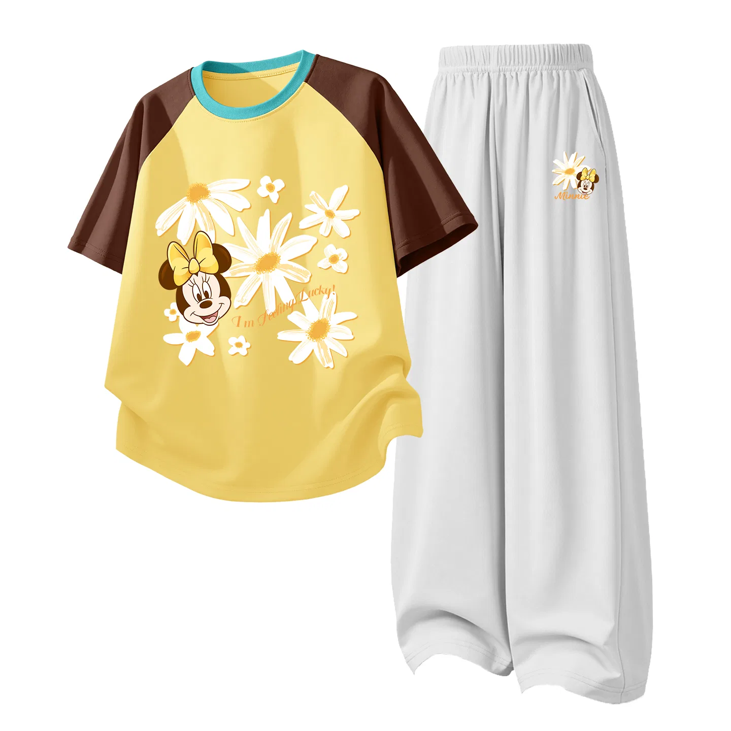 Спортивный костюм Disney Daisy Hearty Brown+Di Prosperity Flower K Mountain Gray — фото 4