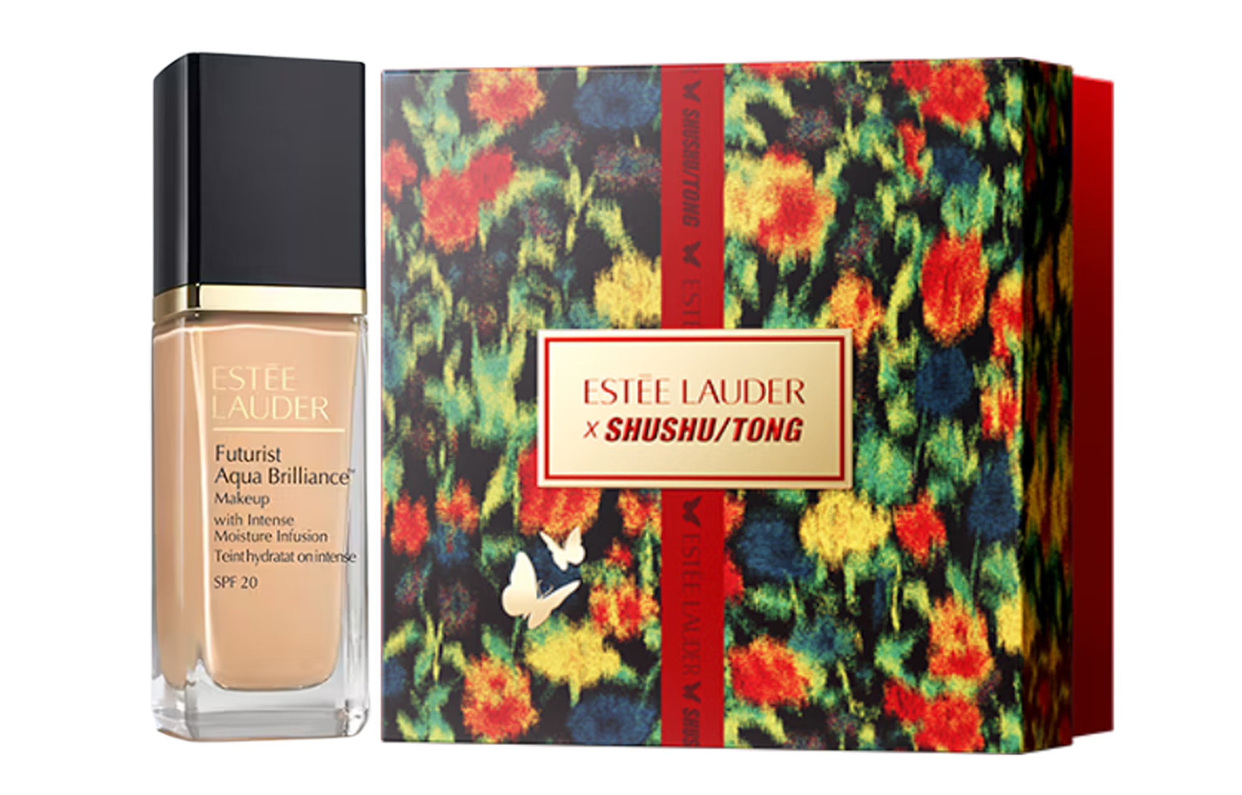 

Yashilandai x SHUSHU/TONG освежающая водная тональная основа увлажняющая выравнивающая тон кожи 30ml ESTEE LAUDER