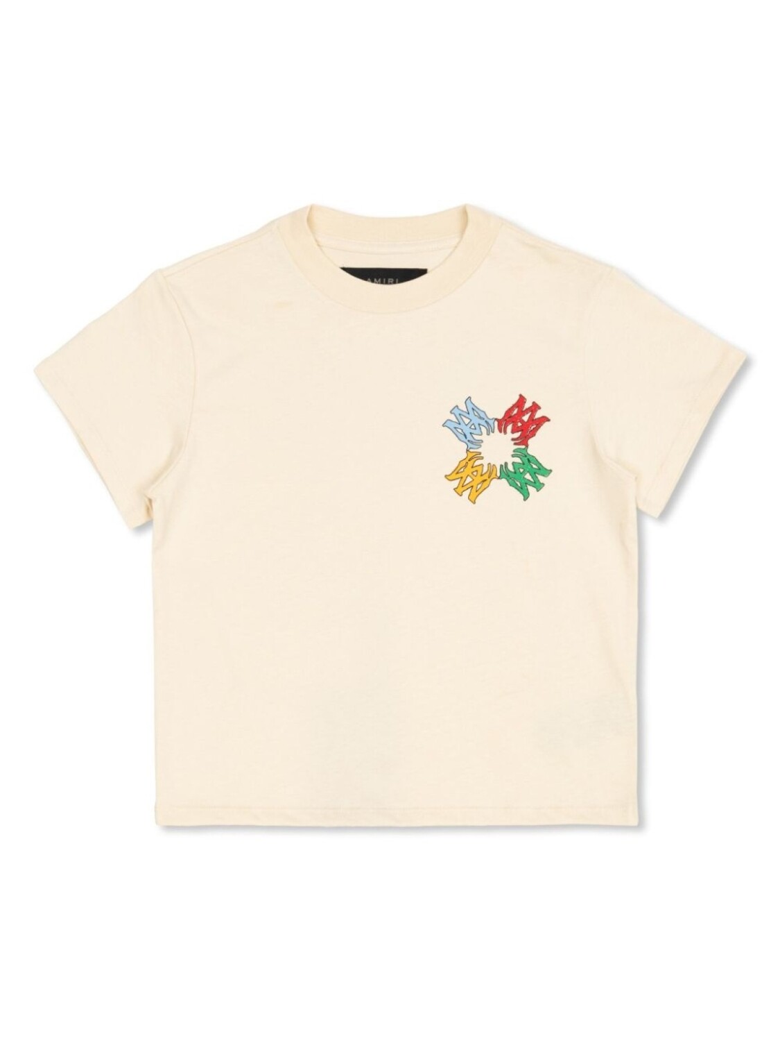 

Футболка с логотипом AMIRI KIDS, нейтральный цвет