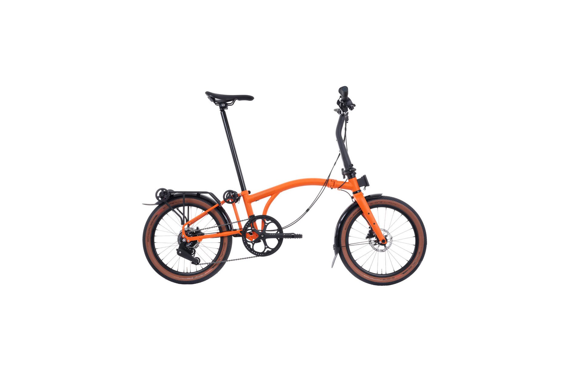 

Городской велосипед Brompton G line explore - 20 дюймов - faltrahmen - 2026, orange | adventure orange