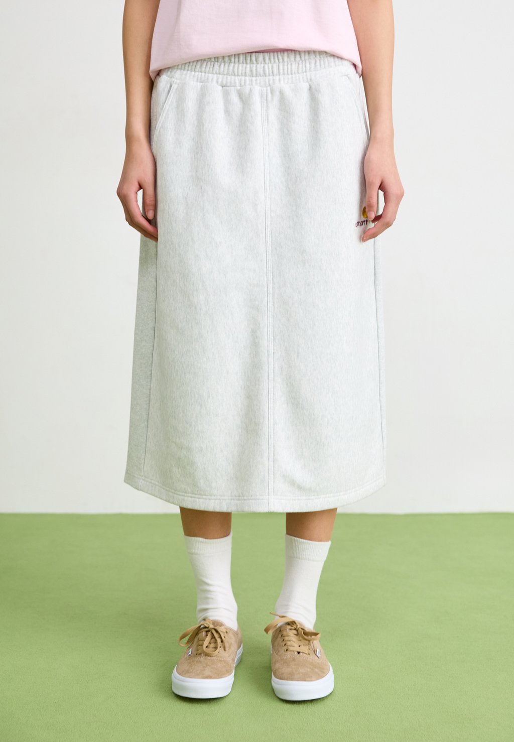 

Юбка-карандаш AMERICAN SCRIPT SKIRT Carhartt WIP, темно-серый