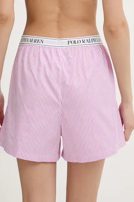 Пижама хлопковая Polo Ralph Lauren, розовый — фото 3