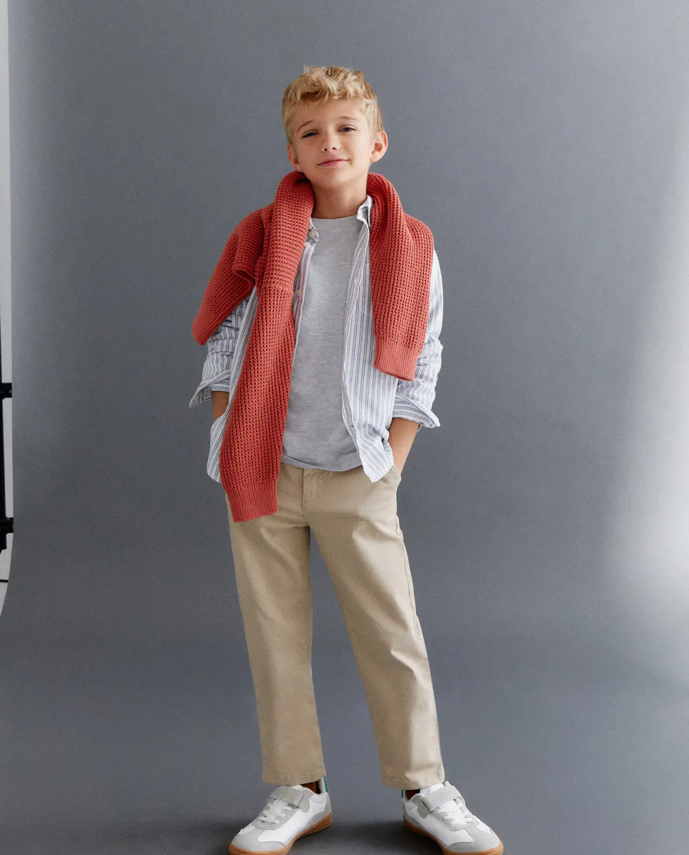 

Рубашка с длинными рукавами для мальчика Kids El Corte Inglés, синий