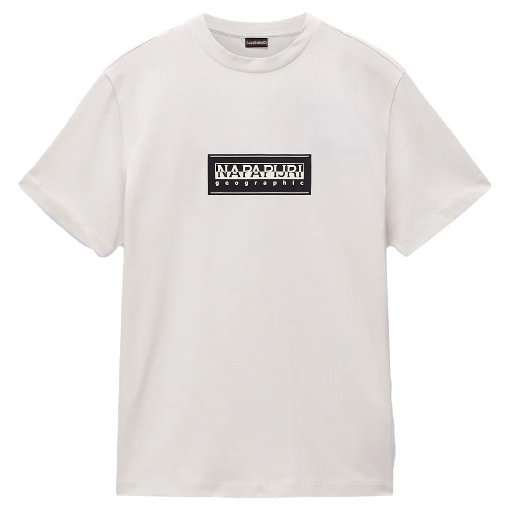 

Футболка с коротким рукавом Napapijri Box Logo, белый