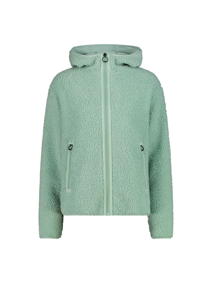 

Cmp Женская куртка с отремонтированным капюшоном, мятного цвета