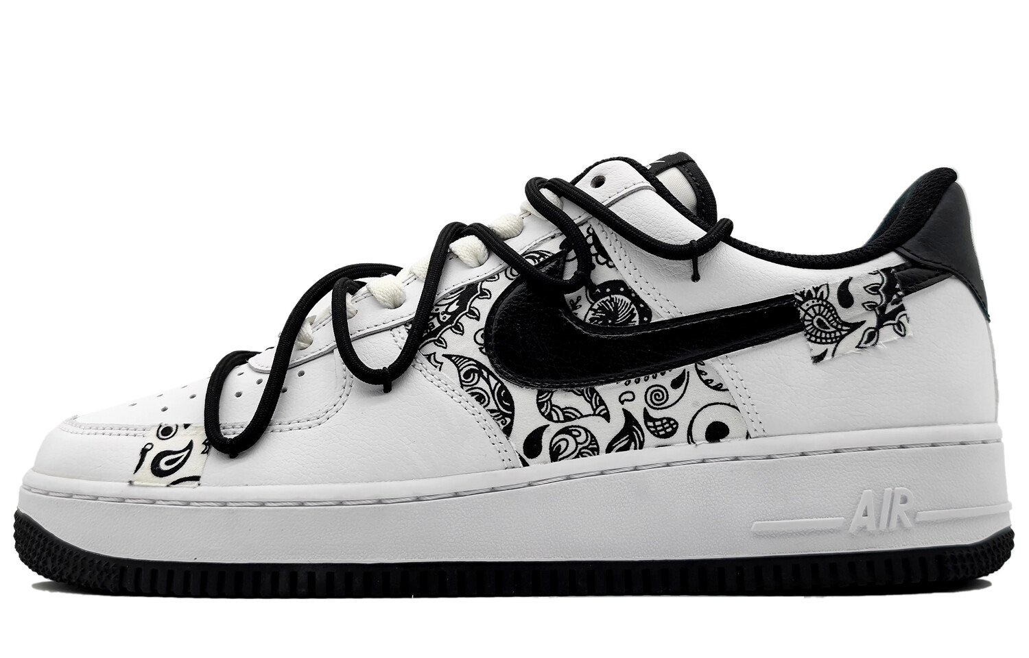 

Кроссовки Nike Air Force 1 Skateboard Shoes Men Low-Top Black White