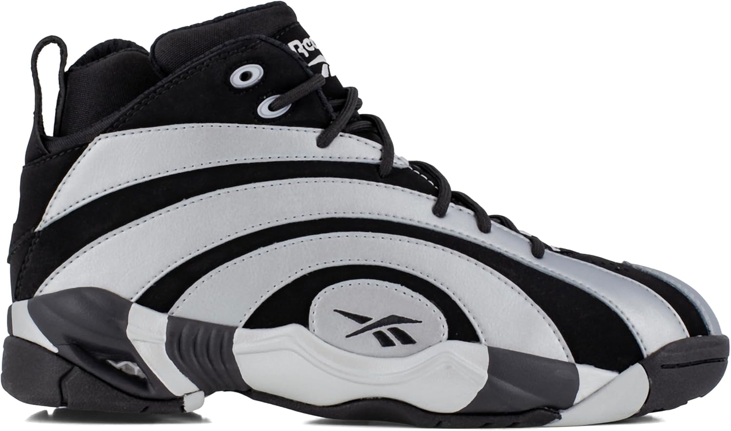 Мужские кроссовки Reebok Shaqnosis, черный/серебряный — фото 3