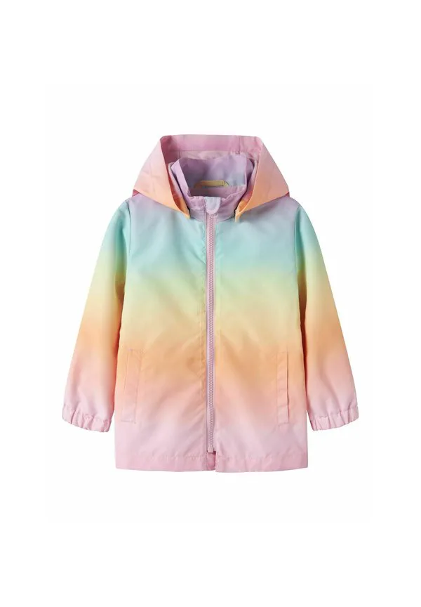 Длинное короткое пальто Name It, Pink Lavender