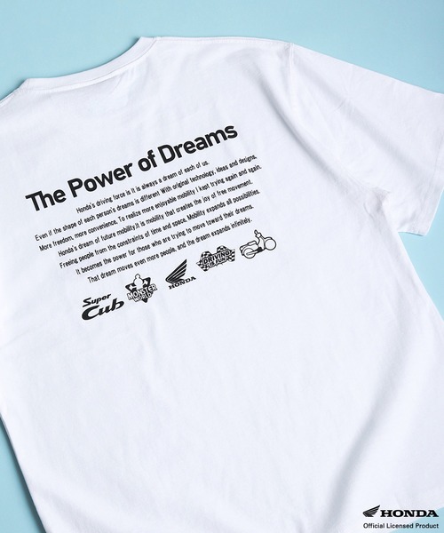 

Футболка с короткими рукавами, коллаборация HONDA x MONSTER WORLD, с вышивкой и принтом WESTSEA на спине, белая