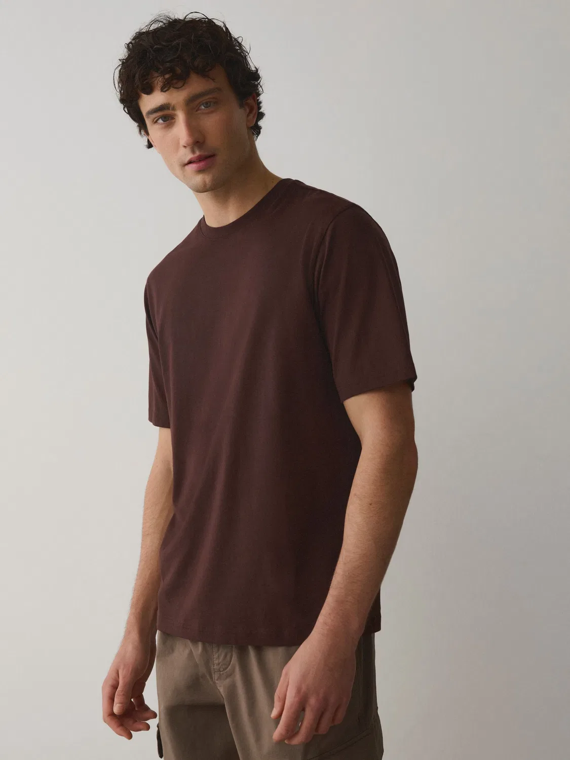 Футболка 'Essential' Next, Chestnut Brown — фото 2