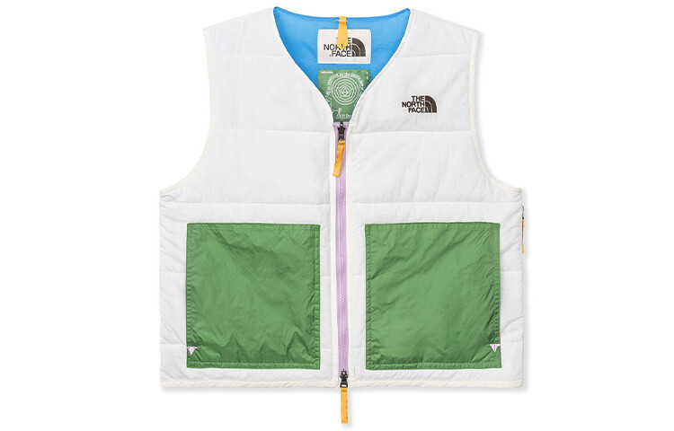 

Пуховик Brain Dead X унисекс белый The North Face, белый