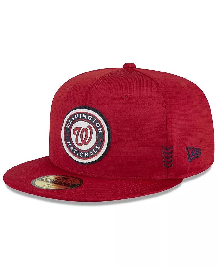 

Мужская красная бейсболка Washington Nationals 2024 Clubhouse 59FIFTY Fitted Hat New Era