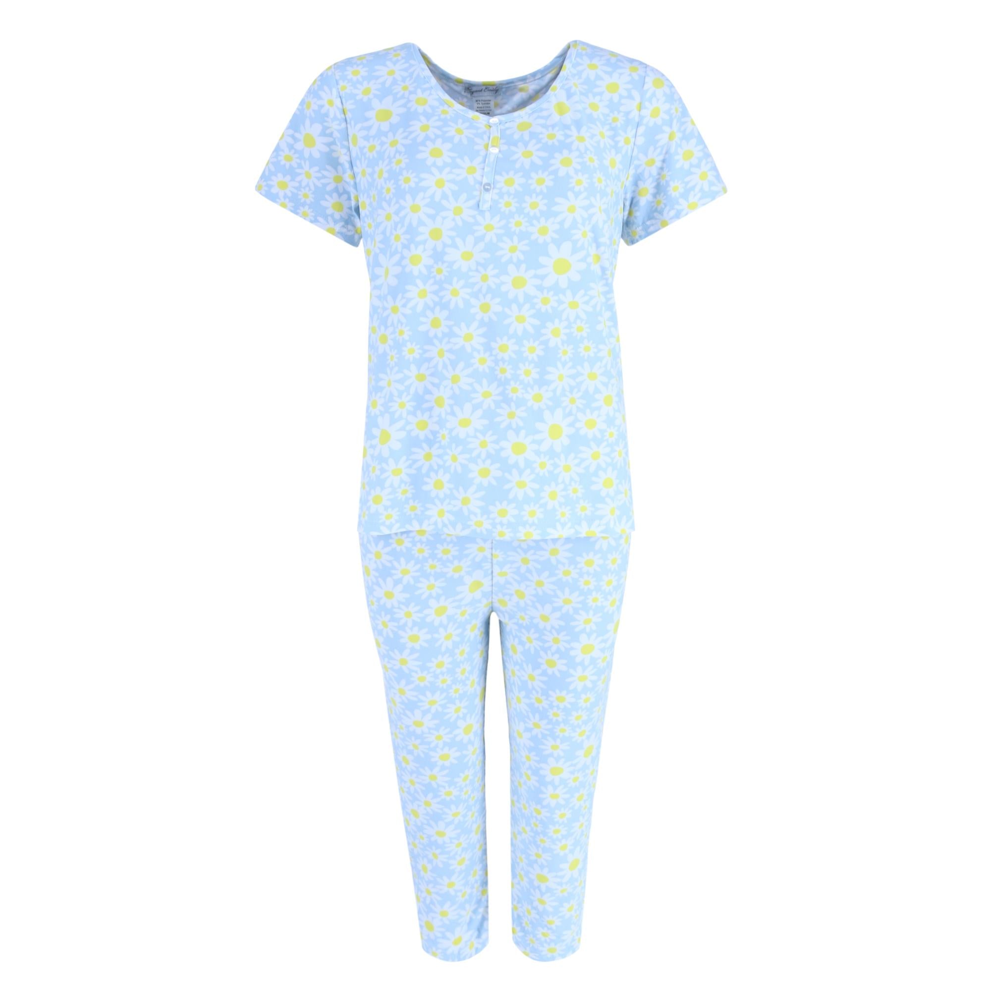 

Женский пижамный комплект Tiny Daisy Capri Elegant Emily, белый