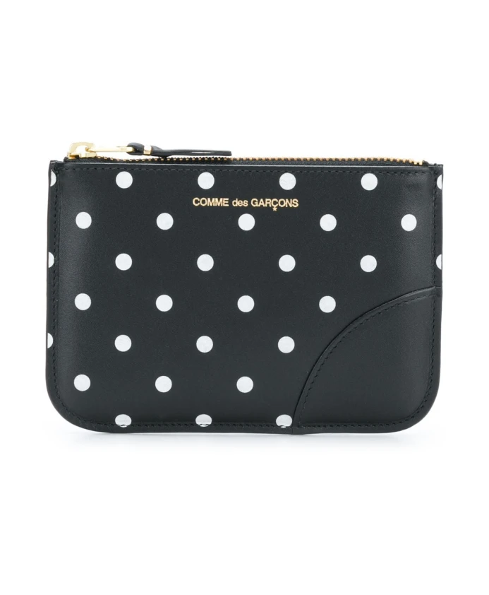 

Сумка с логотипом в горошек Comme Des Garçons, черный