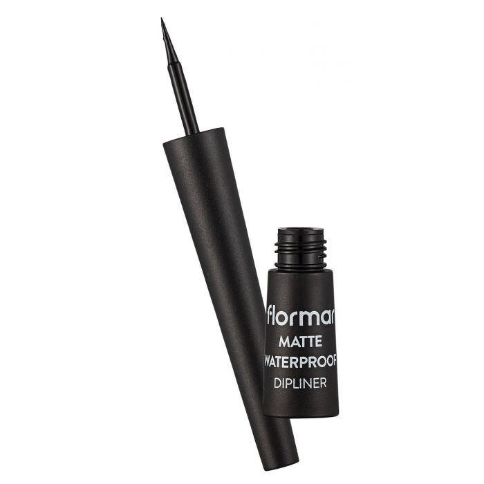 

Подводка для глаз Dipliner Eyeliner Matte Waterproof Flormar, Negro