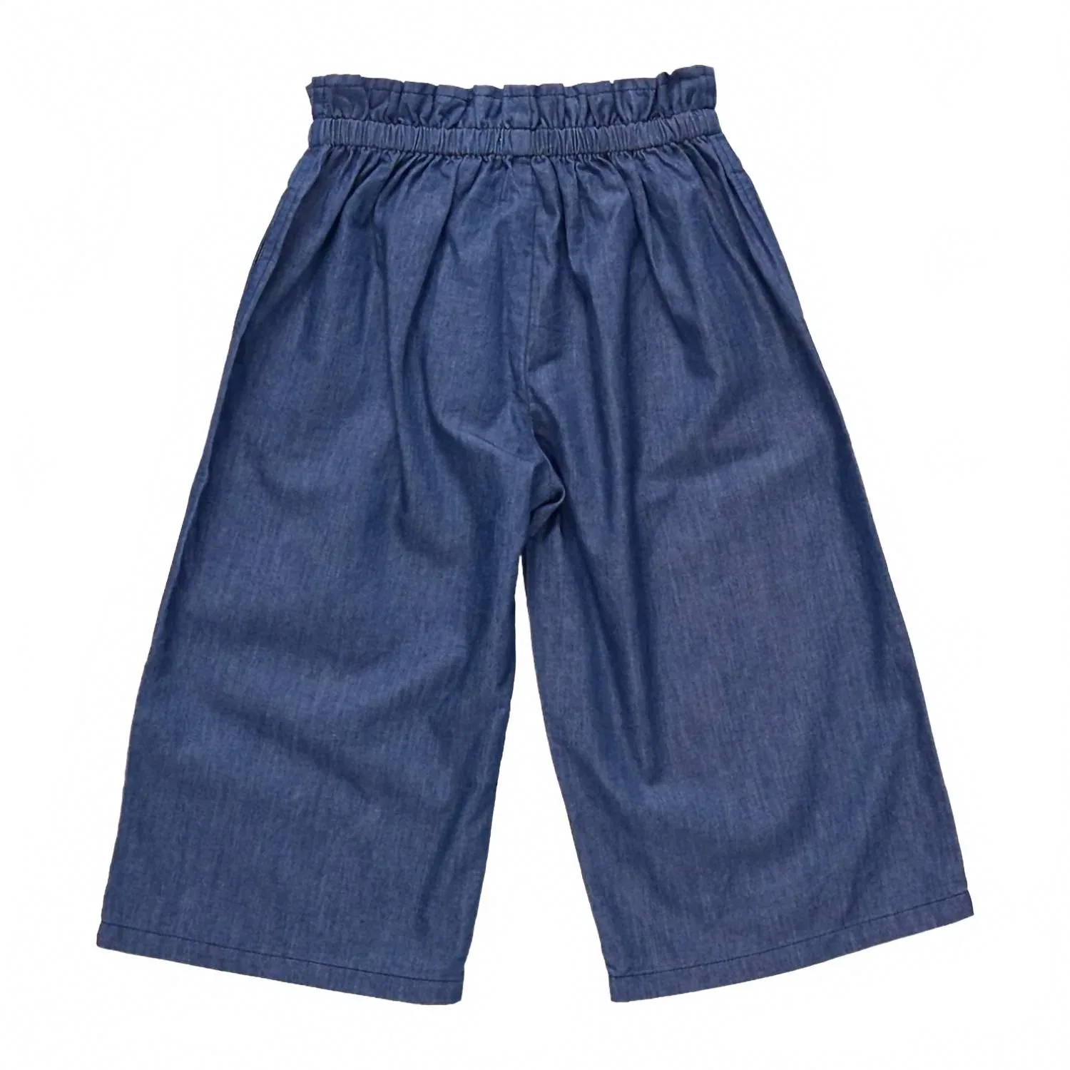 Детские брюки "Теодор" из шамбре Pink Chicken, Chambray — фото 2