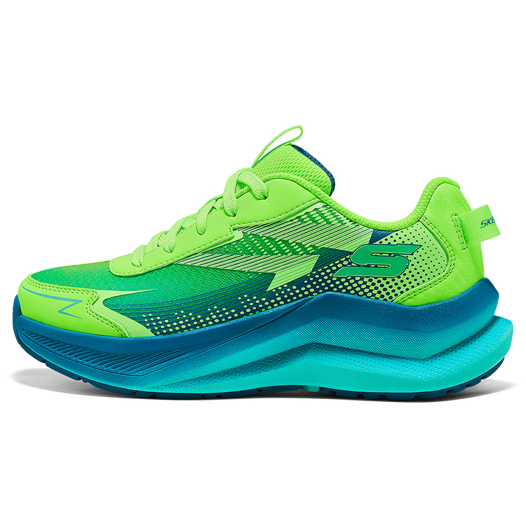 

Skechers Kids Износостойкие нескользящие низкие детские кроссовки Blue Green Kids'