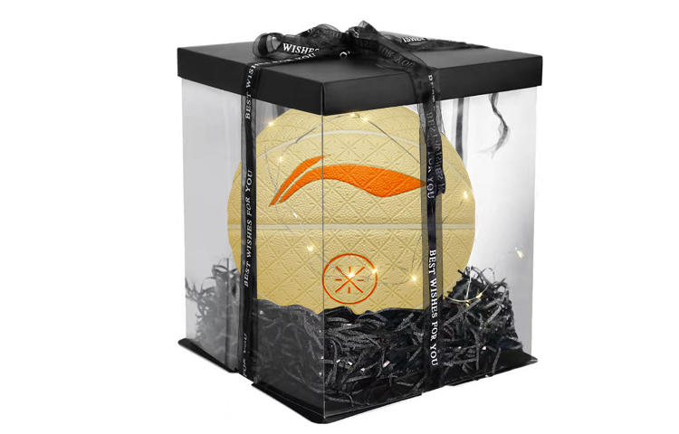 

LINING Баскетбольный мяч PU желтый размер 7 тренировочный unisex